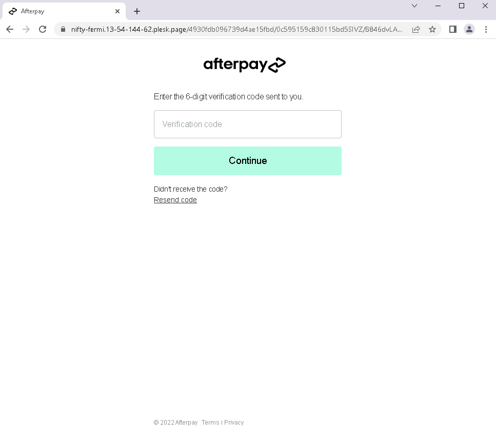 Afterpay Customers Warned Their Account is Restricted in Phishing Scam